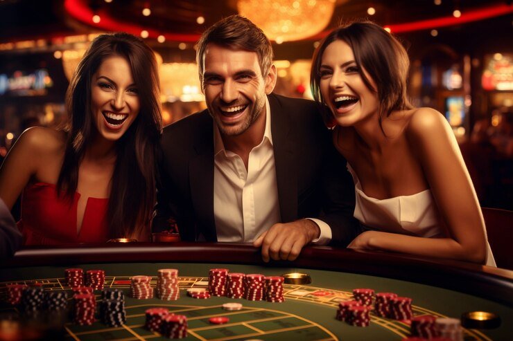Live blackjack dealer at dewaun studio on mobile phone screen
